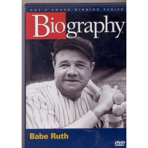 BABE RUTH on BIOGRAPHY, A&Es Award-Winning Series, on DVD, Color & B&W, 50 mins. - Picture 1 of 2